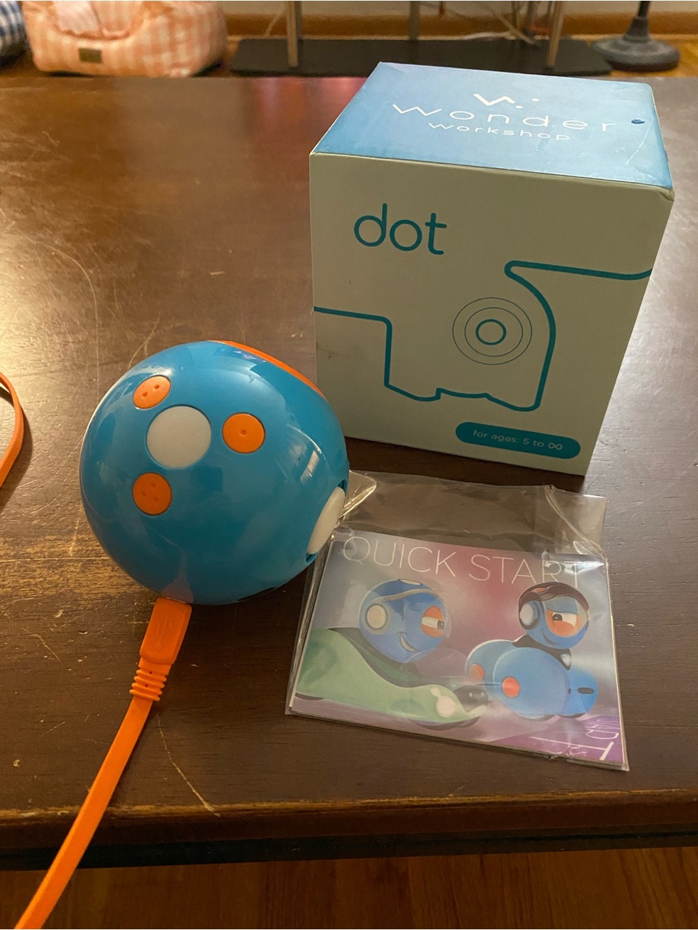 Dot Coding Robot for Kids - Blue